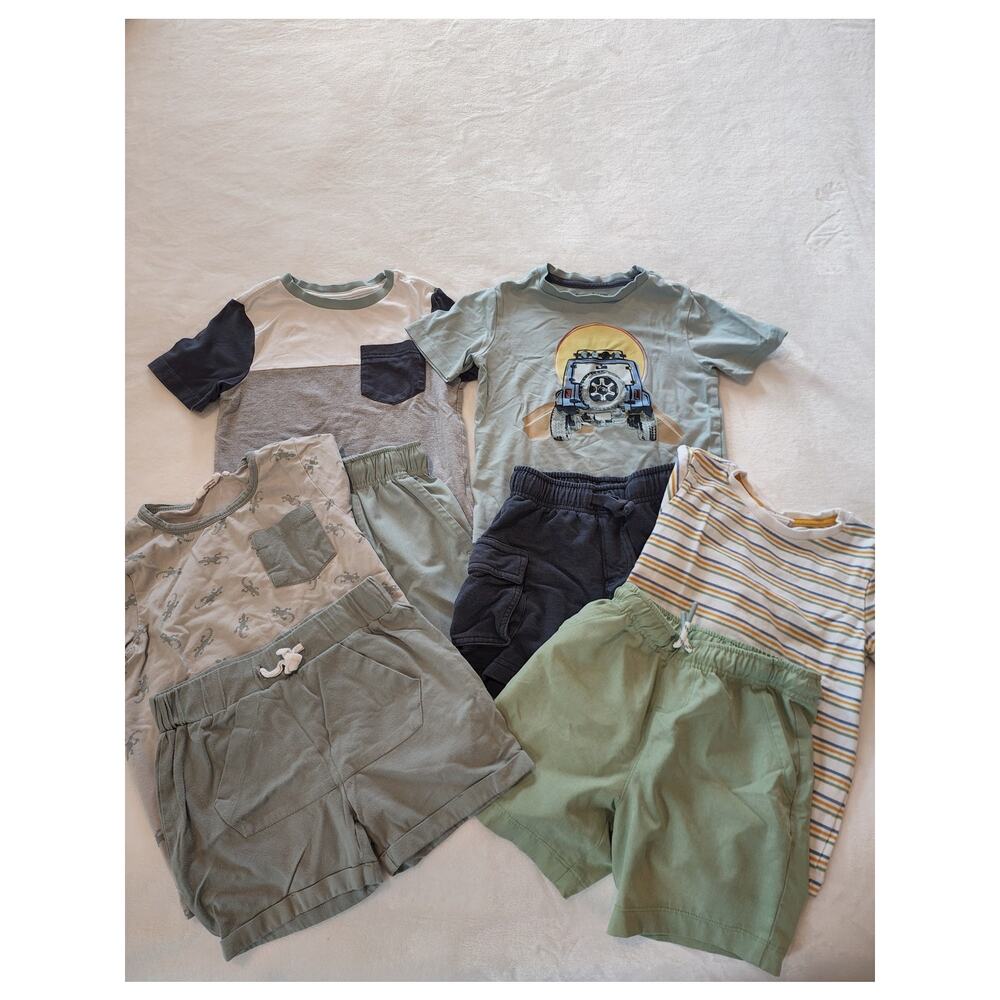 Tommy Bahama/City Mouse Boys Tee/Shorts Set Bundle Sz 4T